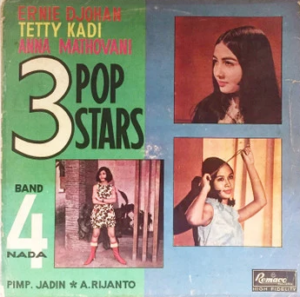 Band 4 Nada, Ernie Djohan, Tetty Kadi, Anna Mathovani - 3 Pop Stars INDONESIAN Music Rock Pop ALBUM